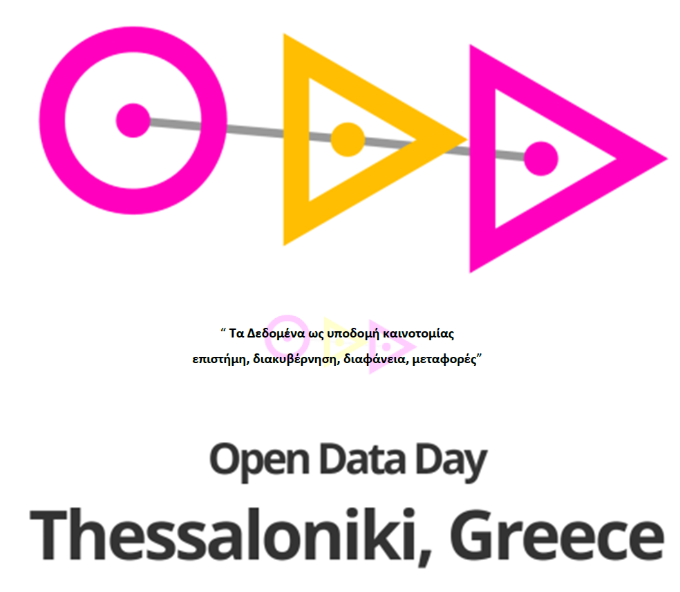 Ημερίδα: “Τα δεδομένα ως υποδομή καινοτομίας: επιστήμη, διακυβέρνηση, διαφάνεια, μεταφορές” – ODD 2018