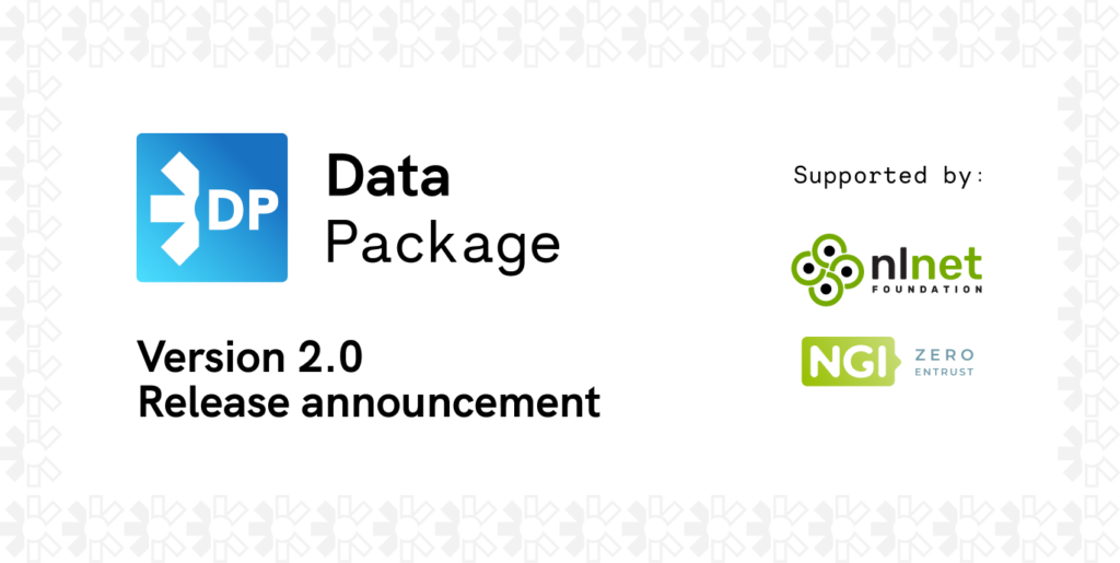 Data Package version 2.0 is out!