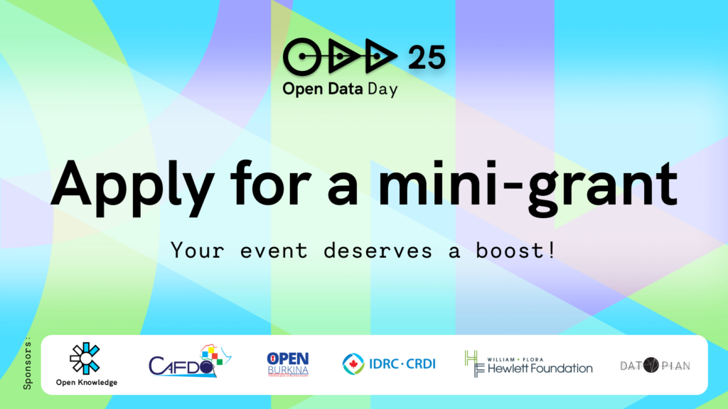 Mini-Grants Open Call - Open Data Day 2025
