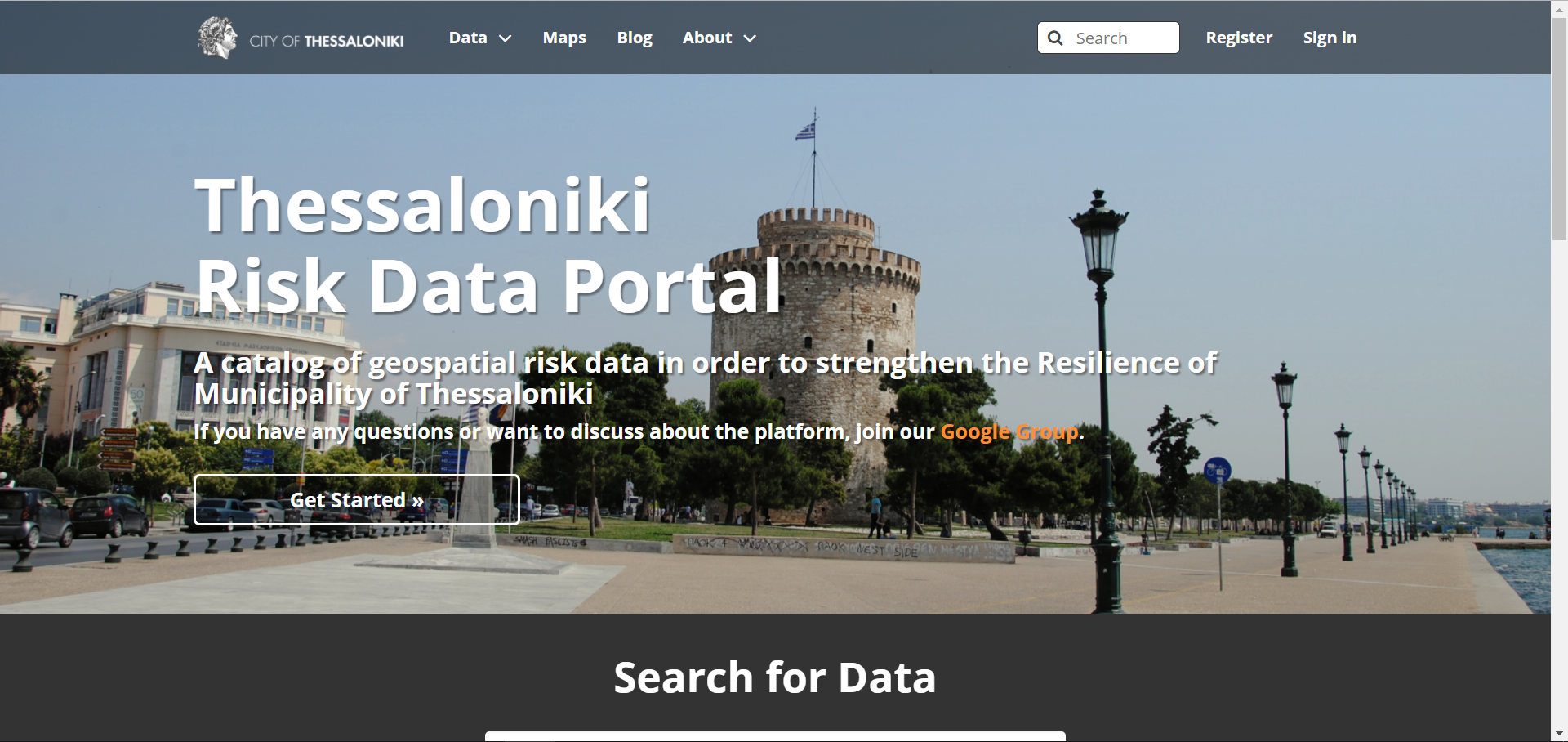 Ελληνική πύλη ανοικτών δεδομένων 