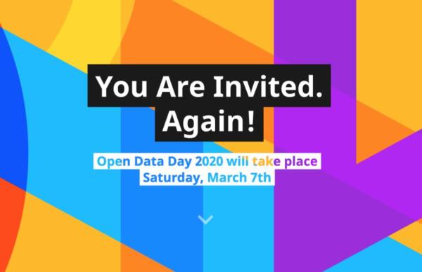 Προετοιμασία για την Ημέρα Ανοικτών Δεδομένων 2020, Σάββατο 7 Μαρτίου