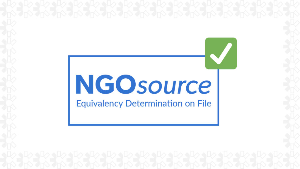 Το Open Knowledge Foundation απέκτησε Equivalency Determination (ED) από την NGOsource!