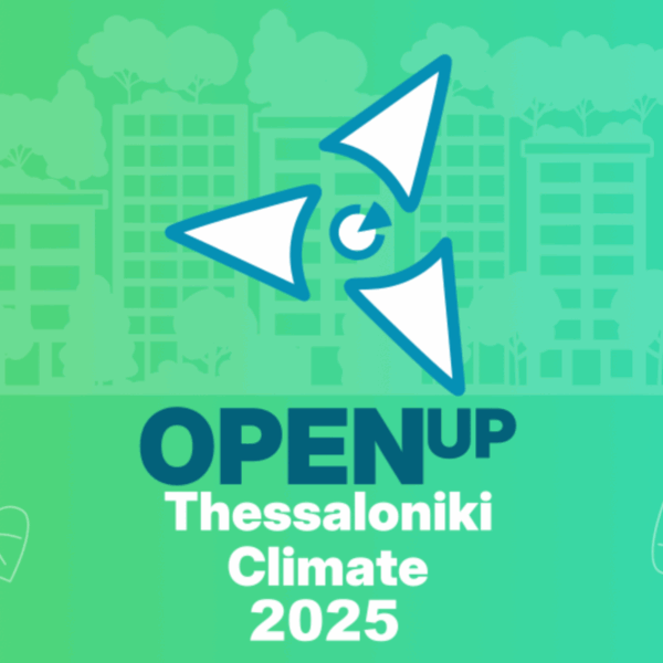 OpenUp Thessaloniki Climate 2025: Πρόσκληση για εκδήλωση βράβευσης καινοτόμων εφαρμογών